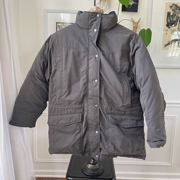 L.L. Bean Women’s Baxter State Parka Goosedown Olive Green Coat $329 M Petite - Picture 1 of 13